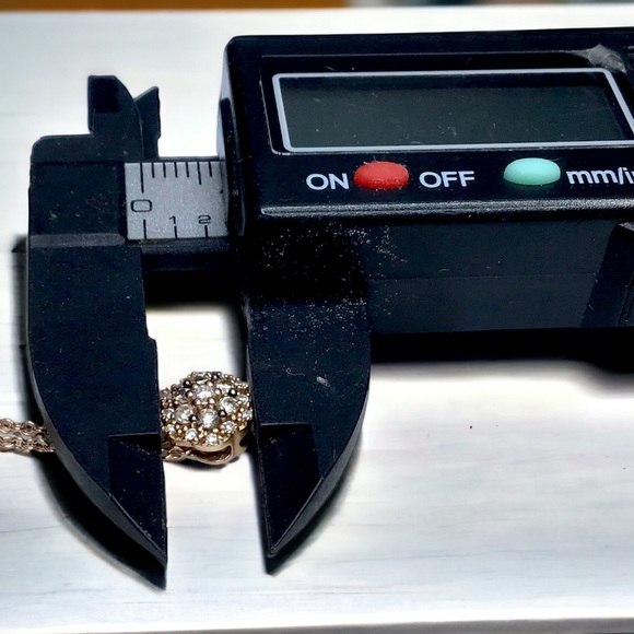 🌺LeVian 14K Rose Gold Diamond Necklace - Picture 6 of 15